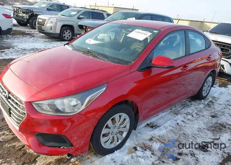 2019 Hyundai Accent Se from USA, damaged, VIN 3KPC24A32KE056636